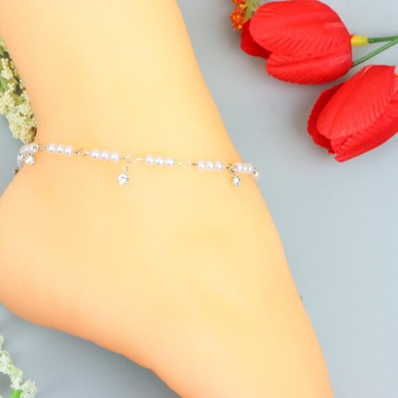 Handmade Anklet – A Stylish Choice for Women, Thoughtful Gift Idea, EVCH1712 - Picture 4 of 10